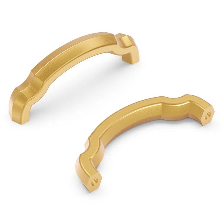 Hickory Hardware Veranda Kitchen Cabinet Handles, Solid Core Drawer Pulls for Cabinet Doors (Set of 10)