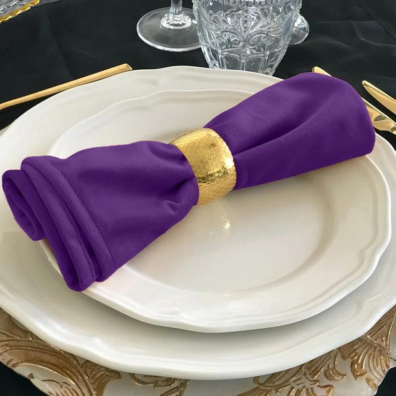 Ruvanti Poly Cotton Enrich Twill Cloth Napkins & Reviews | Wayfair