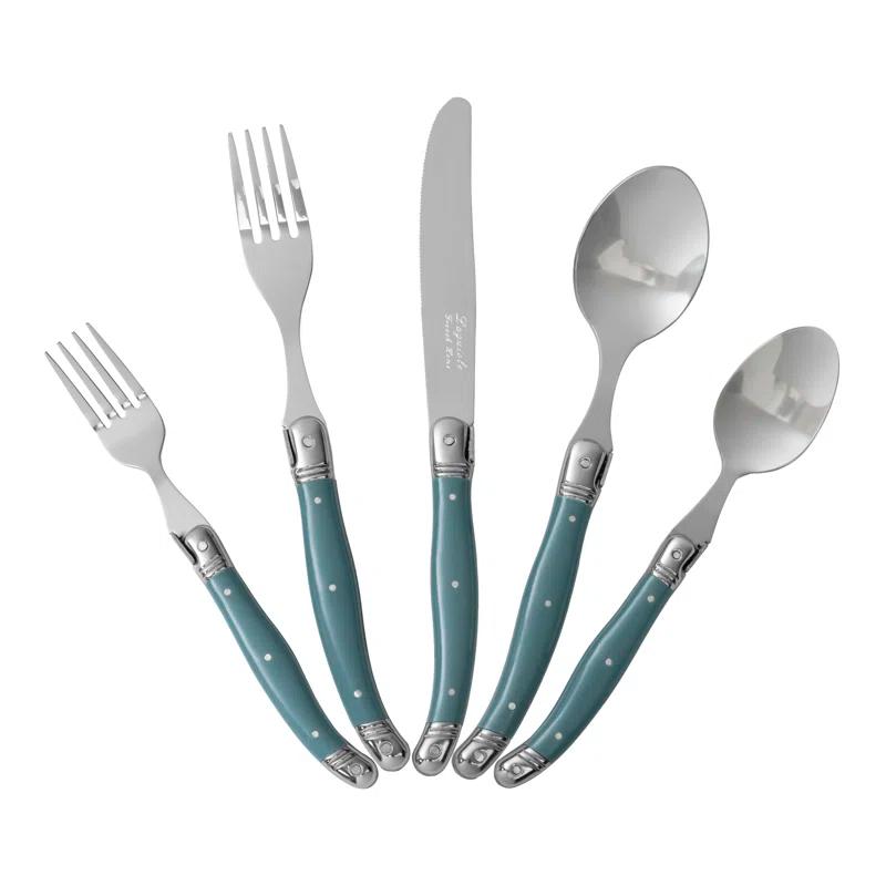 French Home French Home Laguiole 20 Piece Stainless Steel Flatware Set, Service for 4 (Set of 20)