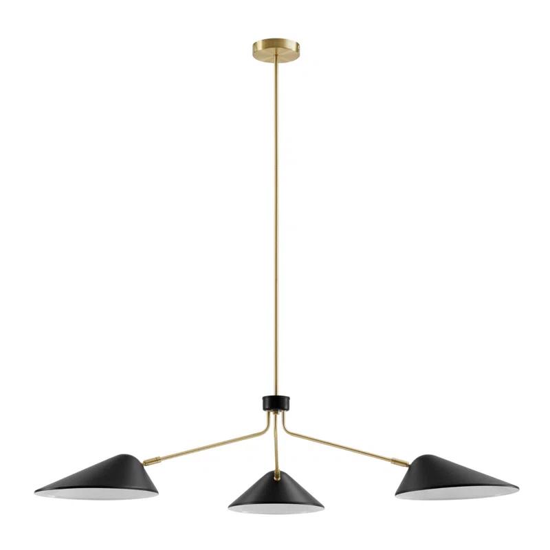 Modway Journey 3-Light 14" Arm Pendant