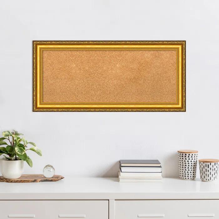 Amanti Art Colonial Wall Cork Small Bulletin Board