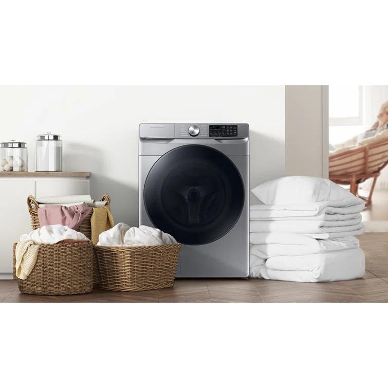 Samsung Samsung 4.5 cu. ft. Large Capacity Smart Front Load Washer with Super Speed Wash WF45B6300AP