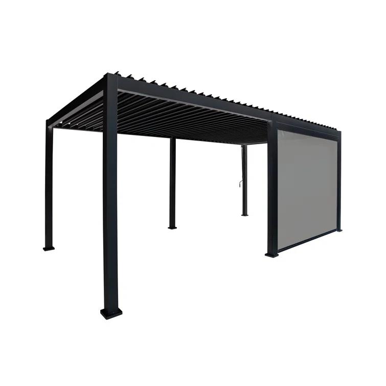 Mirador 111 Aluminum Pull Down Privacy Screen for Pergola
