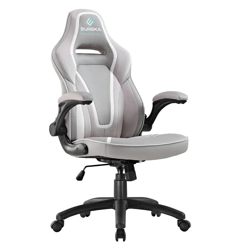 Ivy Bronx Ergonomic Racing Pu Leather Gaming Chair