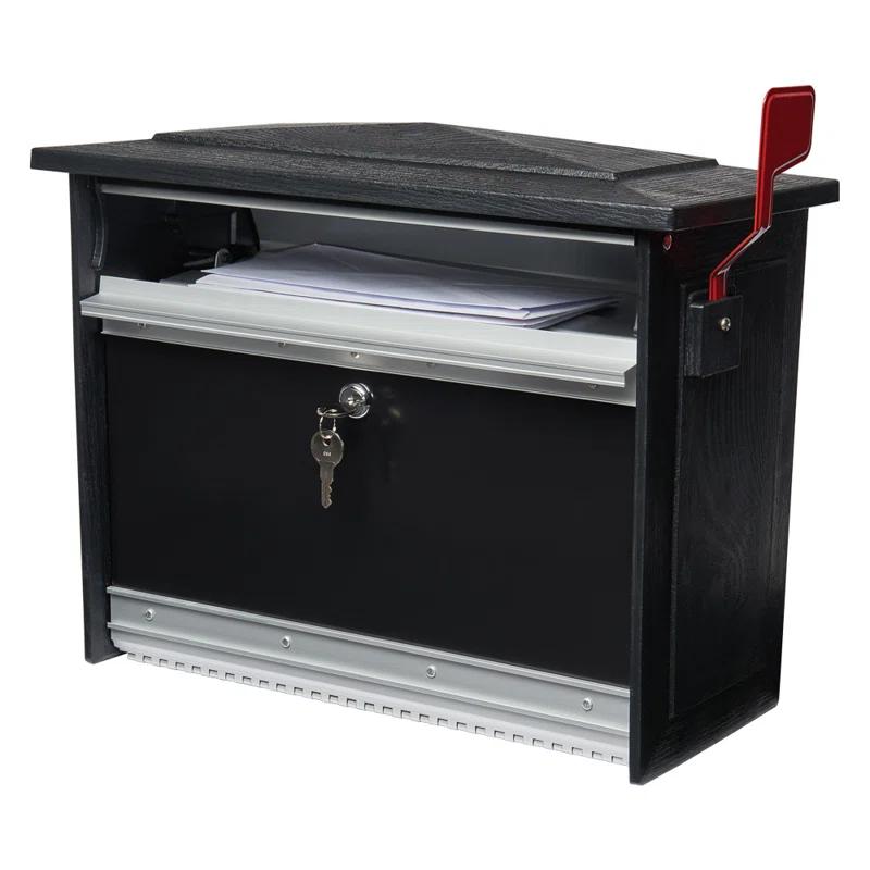 Architectural Mailboxes Mailsafe Locking Wall Mounted Mailbox