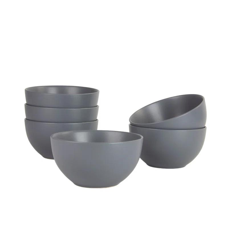 Wazee Matte 16 oz. Cereal Bowl (Set of 6)