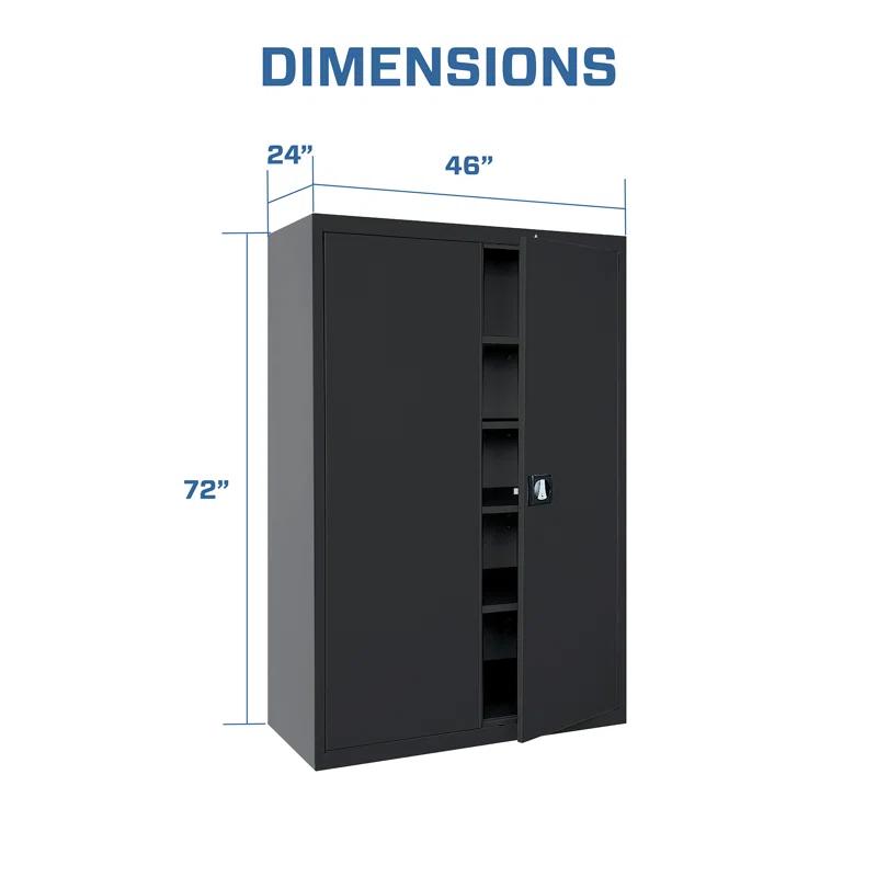Sandusky Cabinets Sandusky Lee Elite 24" D x 46" W x 72" H, Steel Garage Storage Cabinet by Sandusky