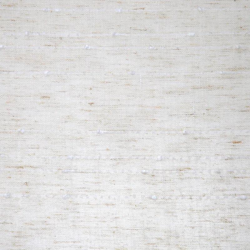 Clean Window Clean Window Aya Textured Slub Stripe Linen Blend Sheer Rod Pocket Kitchen Curtain Valance