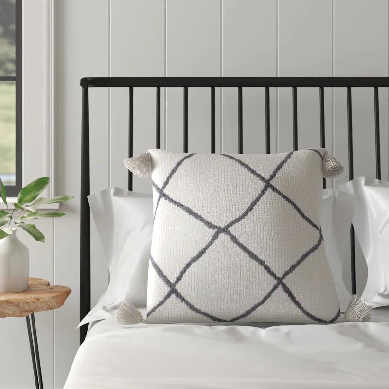 Saveria Bohemian Geometric Throw Square Pillow