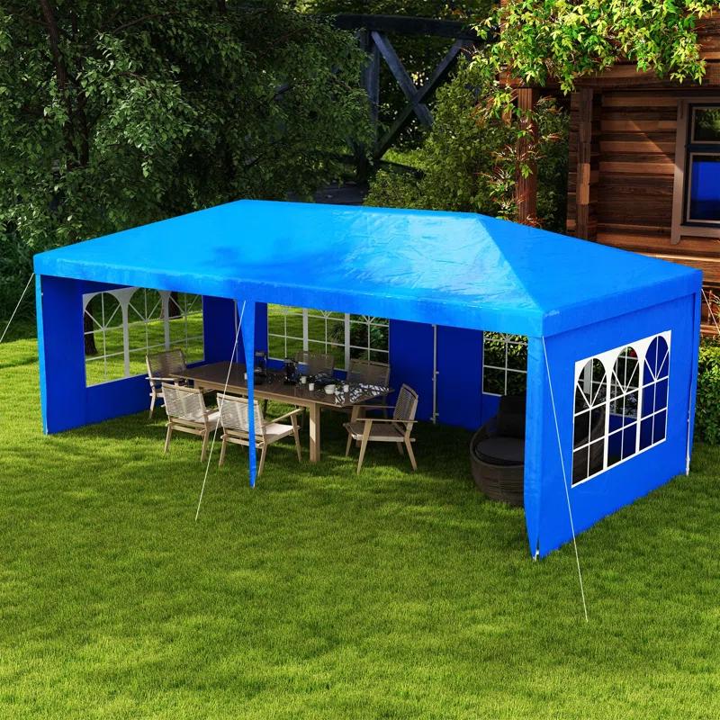 wendeway Outsunny 9.6' X 19' Large Party Tent