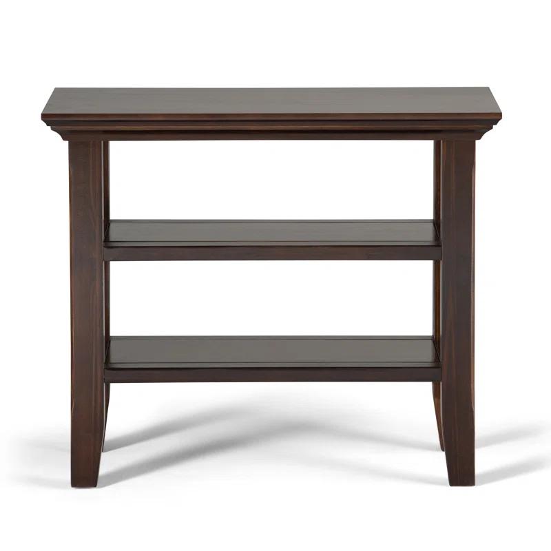 Simpli Home Acadian Solid Wood End Table