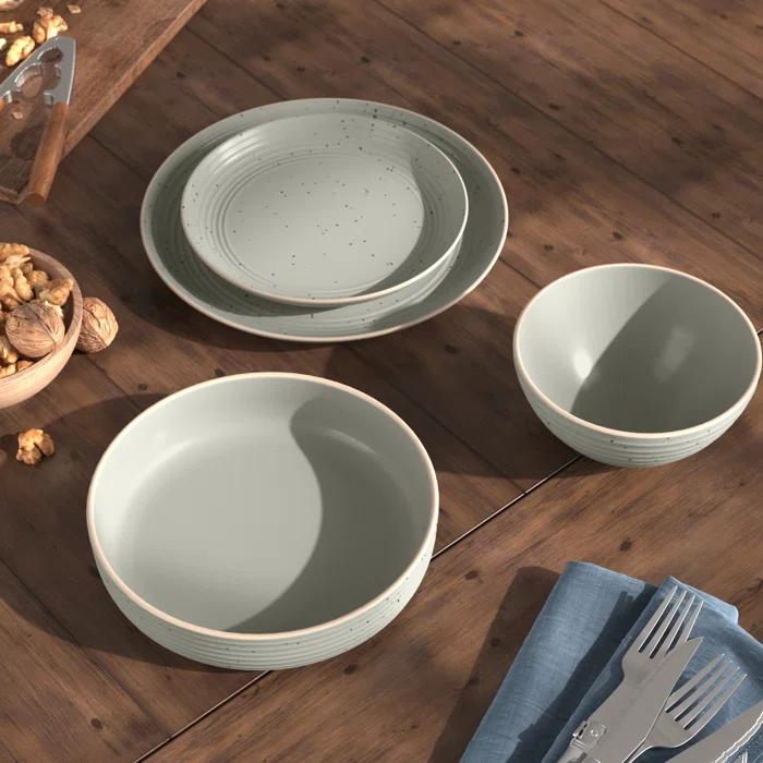 Stone Lain Lauren 16-Piece Dinnerware Set Stoneware