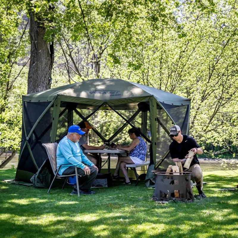 Clam CLAM Quick-Set Pavilion Portable Outdoor Canopy Shelter