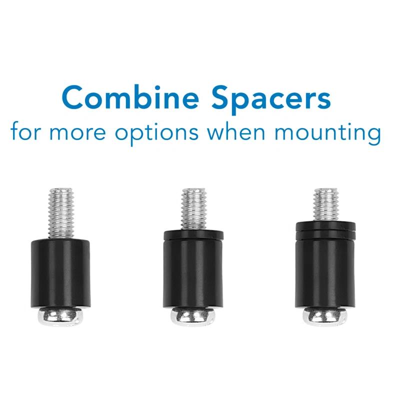 Mount-it Mount-It! TV Mounting Hardware Kit, VESA Wall Mount Screw, Washer, Spacer Pack for TVs and Monitors