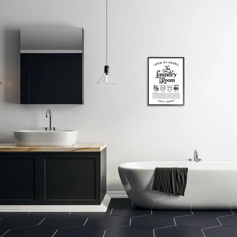 " Vintage Laundry Room Definition Wash Dry Fold " by Lettered And Lined