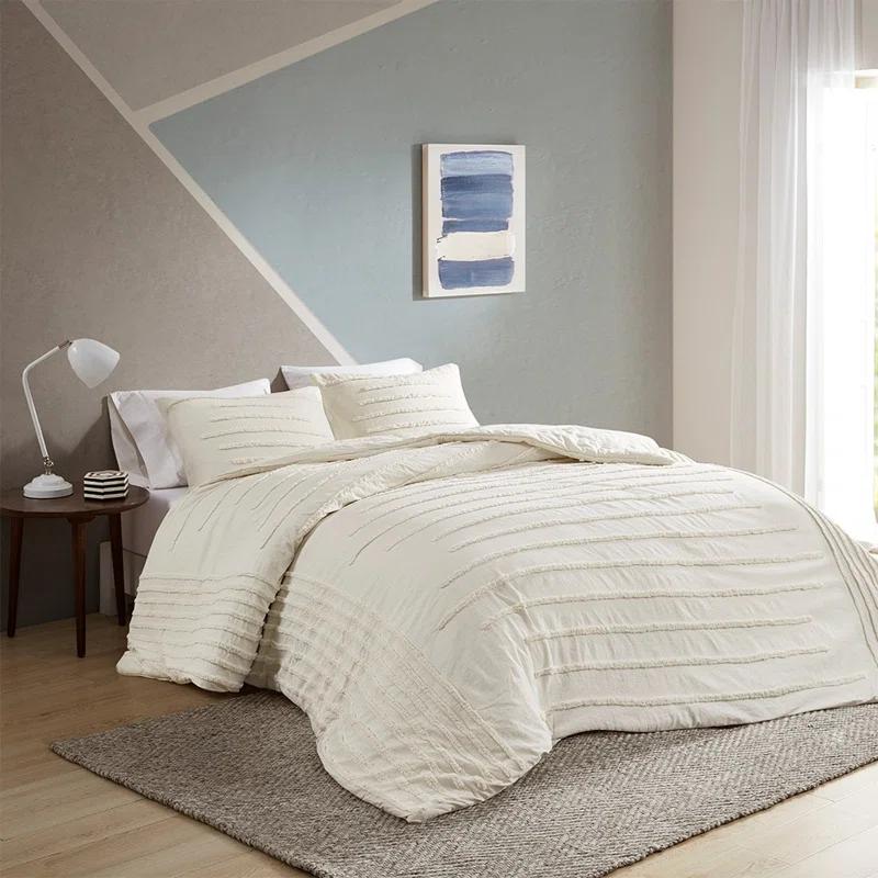 Intelligent Design Mercer Cotton Chenille Duvet Cover Set