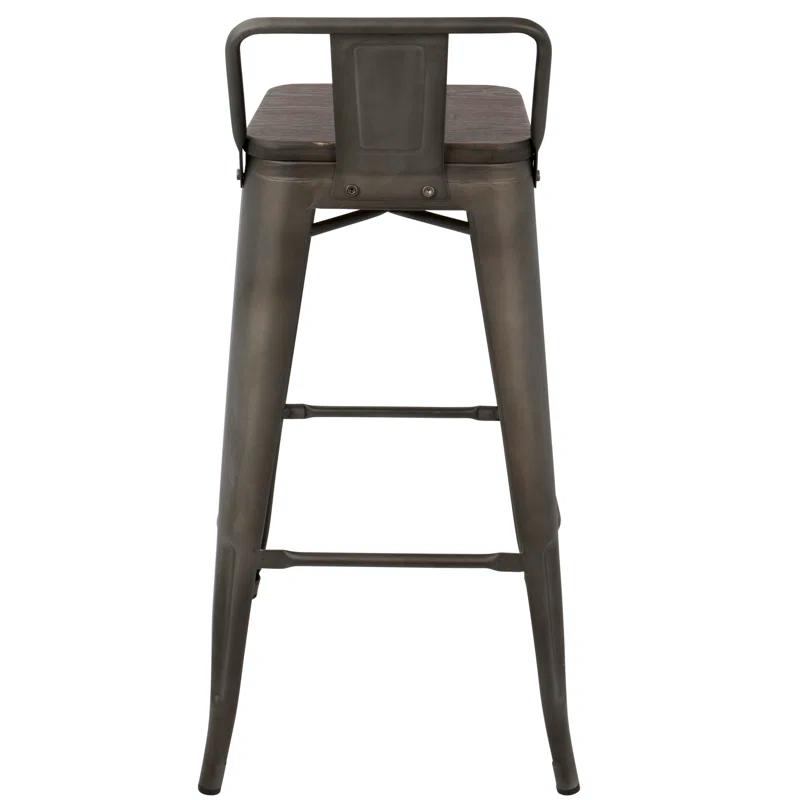 Counter Stool with Metal Frame