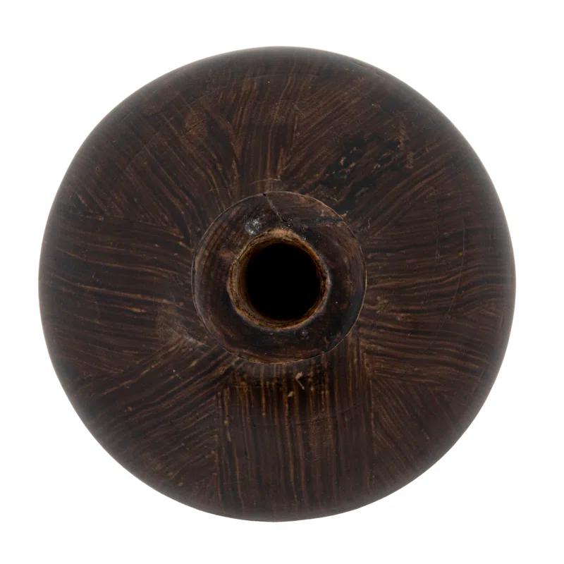 Rodiguez 5.5'' Solid Wood Table Vase