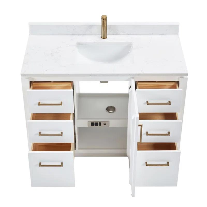Cloverfield 48'' Single Bathroom Vanity