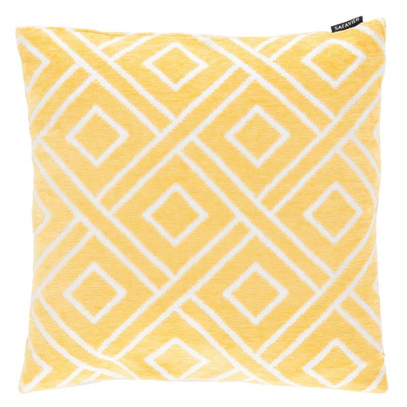 Safavieh Triska Geometric Reversible Throw Pillow