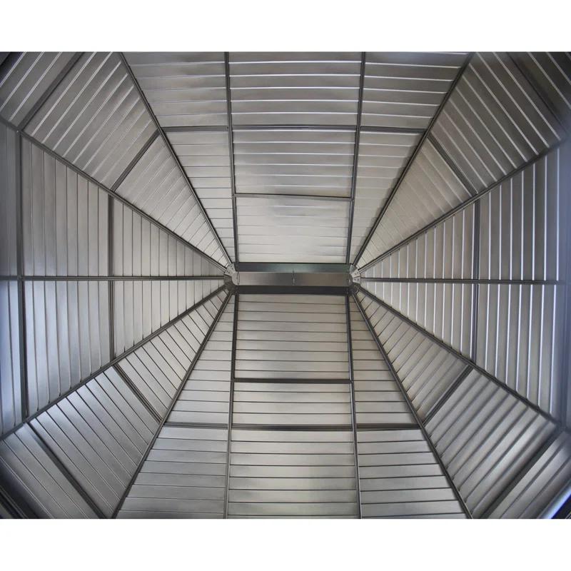 Sojag Charleston 16 Ft. W x 10 Ft. D Aluminum Patio Gazebo