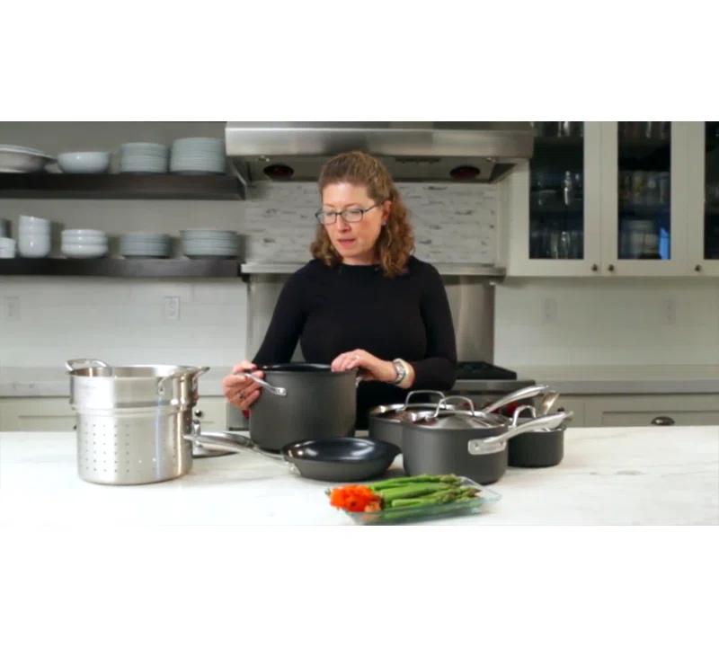 Cuisinart ® GreenGourmet™ 10-Piece Hard-Anodized Non-Stick Cookware Set