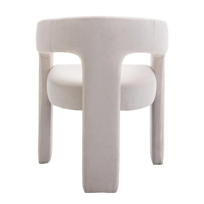 wahson office chair Modern Upholstered Barrel Dining Chairs (Set of 2)