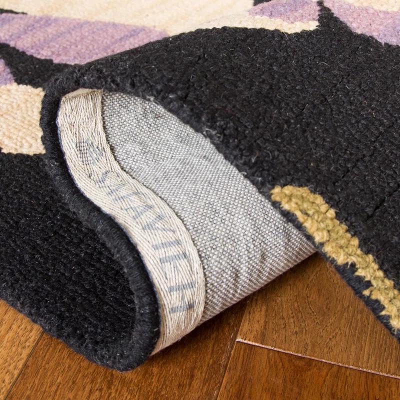 World Menagerie Arber Jardin Hand Tufted Wool Floral Rug