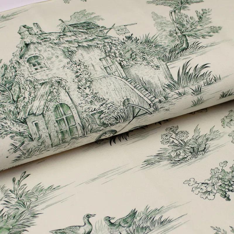 The Tailor's Bed Toile De Jouy Standard Cotton Comforter Set