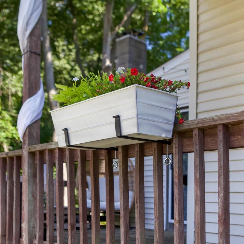ACHLA Metal Window Box Planter