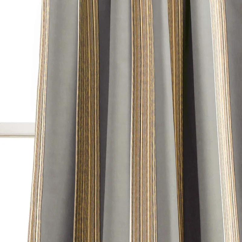 Lush Decor Julia Polyester Room Darkening Sliding Panel Pair (Set of 2)