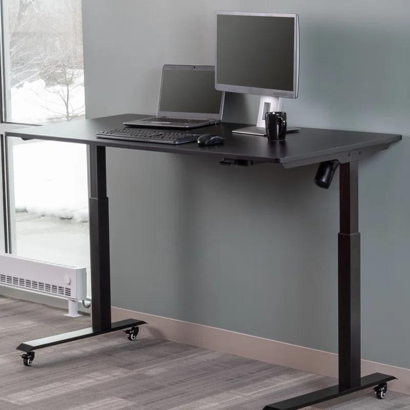 Adjustable Metal Base Standing Desk