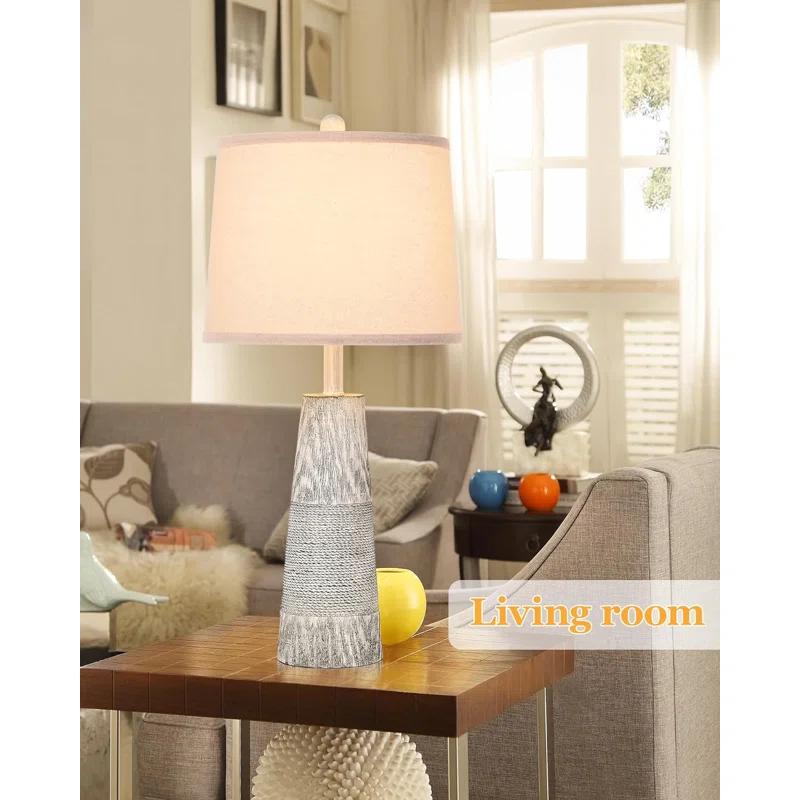 Red Barrel Studio® Resin Table Lamp (Set of 2)