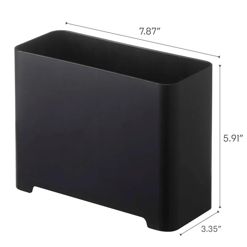 Yamazaki Home Self-Draining 0.55 Gallon Trash Can