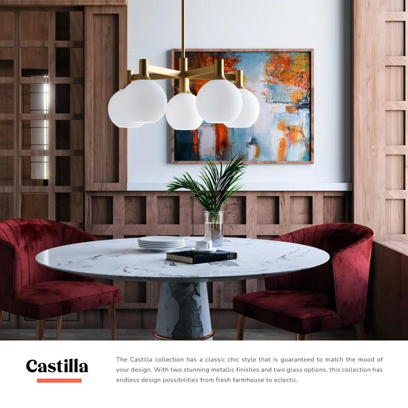 Alora Mood Castilla 6 - Light Globe Chandelier