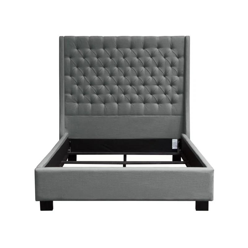 Diamond Sofa Park Avenue Upholstered Wingback Bed