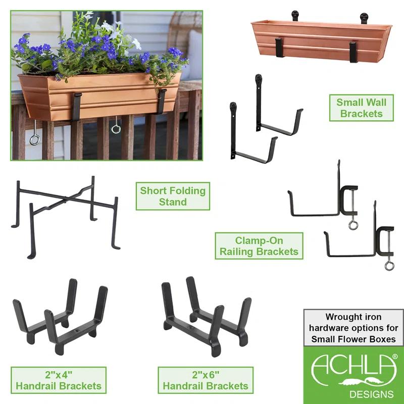ACHLA Metal Window Box Planter