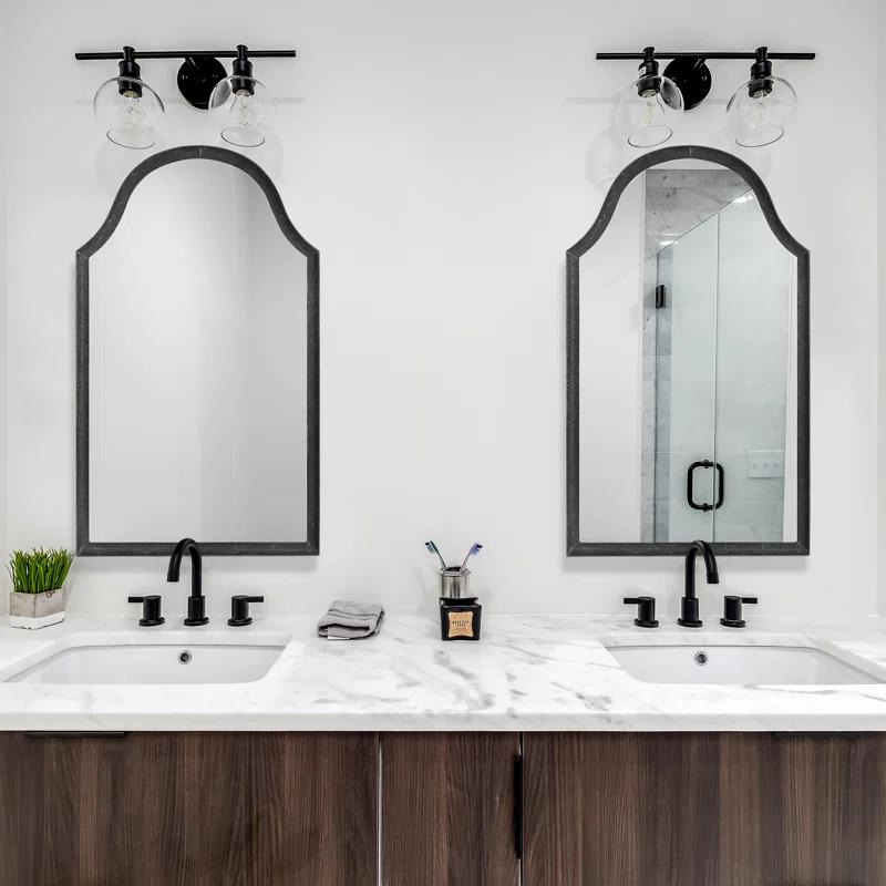 Willa Arlo™ Interiors Molden Metal Flat Wall Mirror