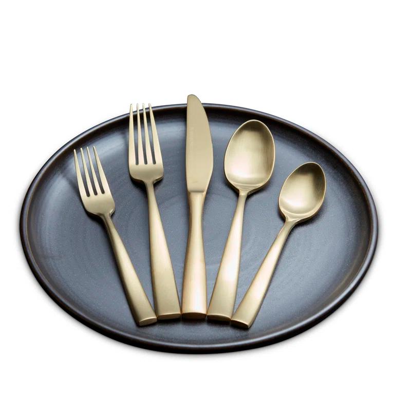 Bon Chef Manhattan 18/10 Stainless Steel Dinner Spoon (Set of 12)