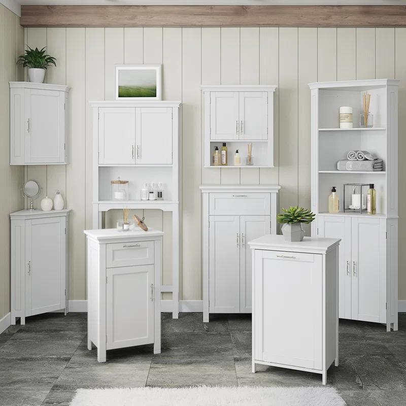 RiverRidge Home RiverRidge Somerset Over the Toilet Bathroom Spacesaver Wall Medicine Storage Cabinet with Adjustable Shelf