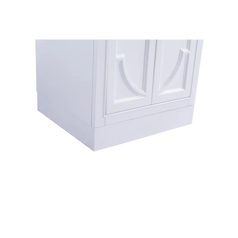 Mercer41 Mundy 24'' Single Bathroom Vanity with Stone Top