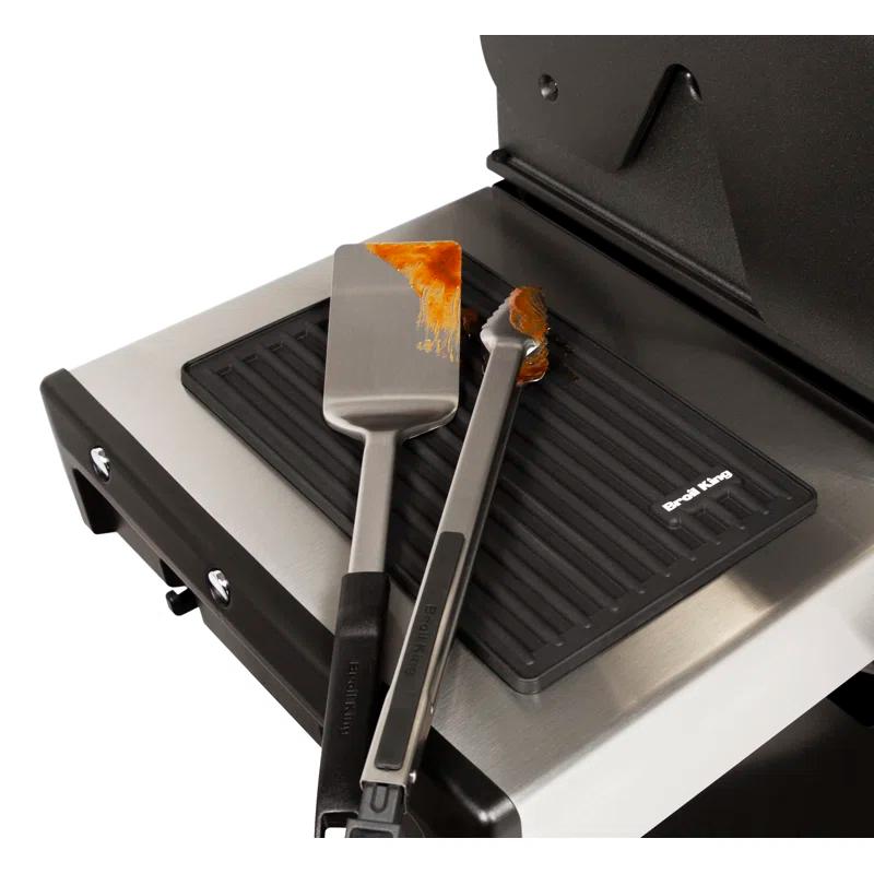 Broil King Crown Pellet Silicone Side Shelf Magnetic Design Mat | Wayfair