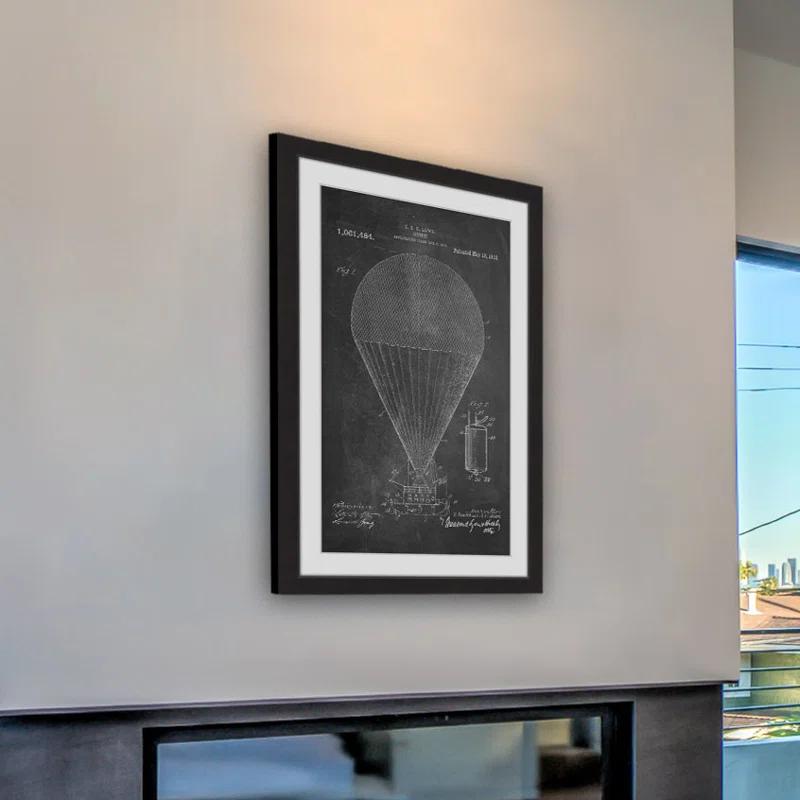 " Airship 1913 Chalk " by Steve King