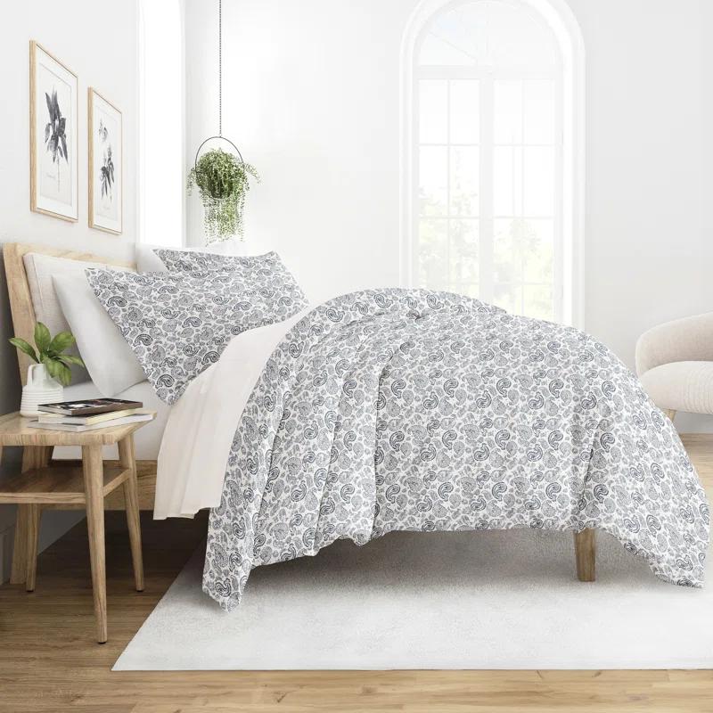 Becky Cameron Simply Soft Traditional Paisley Duvet Cover Set