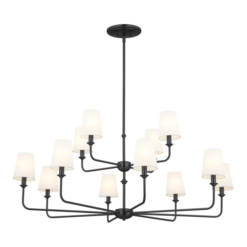 12 - Light Dimmable Classic / Traditional Chandelier