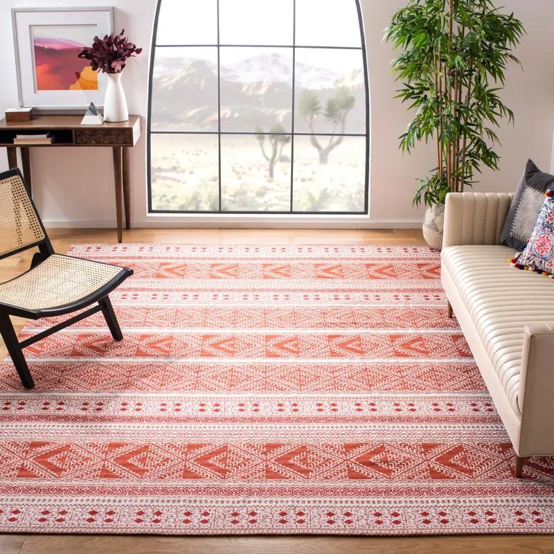Union Rustic Marleigh Vintage Hand Woven Performance Southwestern Rug