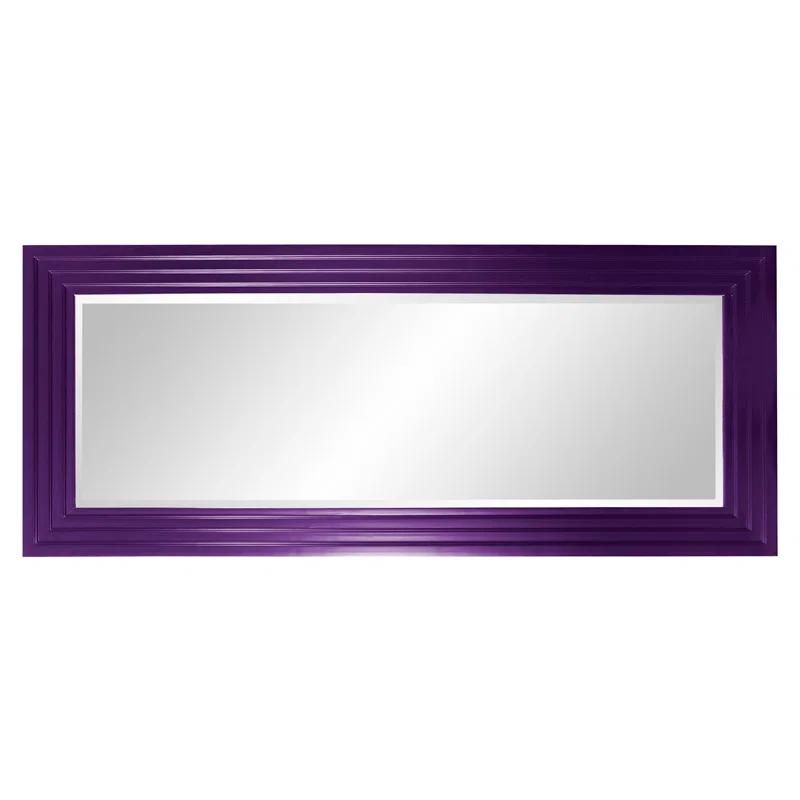 Trule Amy Wood Flat Wall Mirror