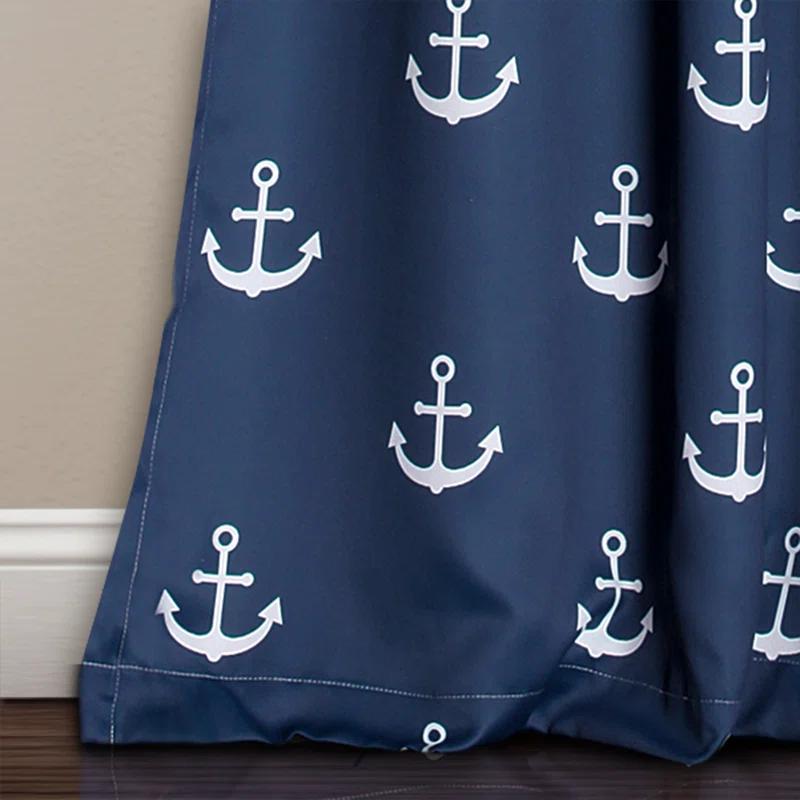 Anchor Polyester Room Darkening Curtain Pair (Set of 2)