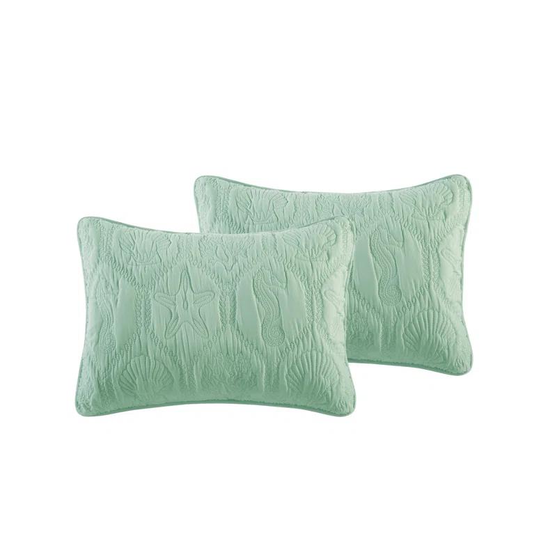 VCNY Shore 3-Piece Embossed Quilt Set
