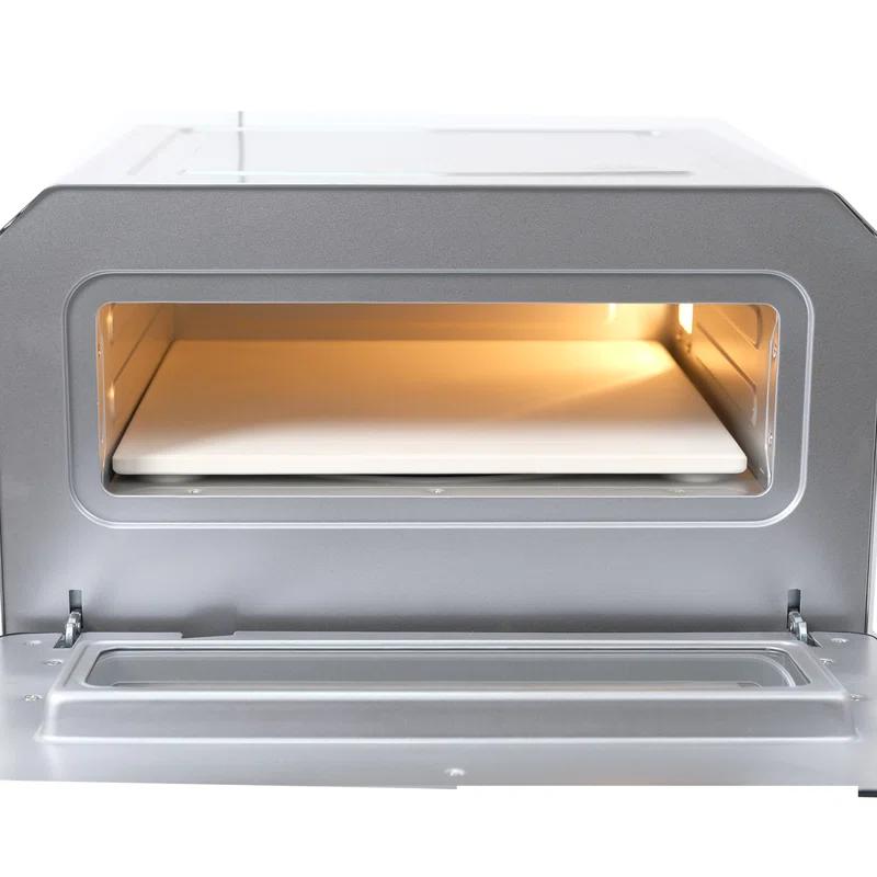Equator Advanced Appliances Equator ELECTRIC PIZZA OVEN Multi Program w/ Baking Stone Countertop 0.5cf 110V | Wayfair